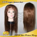 7A Grade 100% Unprocess Human Hair Full Lace Wig Silk Top Full Head Wigs